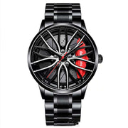 Automatic Movement Watch Waterproof Wheel Style Non-mechanical Watch - Believe Grace 