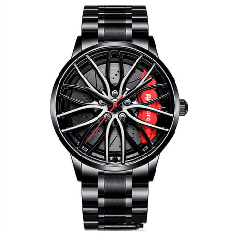 Automatic Movement Watch Waterproof Wheel Style Non-mechanical Watch - Believe Grace 