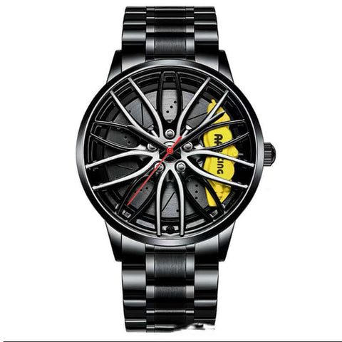 Automatic Movement Watch Waterproof Wheel Style Non-mechanical Watch - Believe Grace 