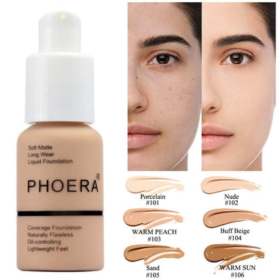 Explosive Press Type Oil Control Natural Color Matte Concealer Foundation Cream - Believe Grace 