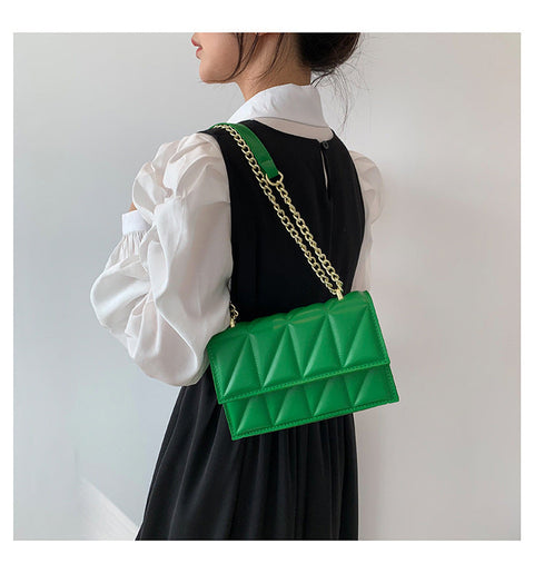 Small Square Bags Fashion Chain Crossbody Shoulder Bag - Believe Grace 