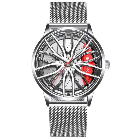 Automatic Movement Watch Waterproof Wheel Style Non-mechanical Watch - Believe Grace 