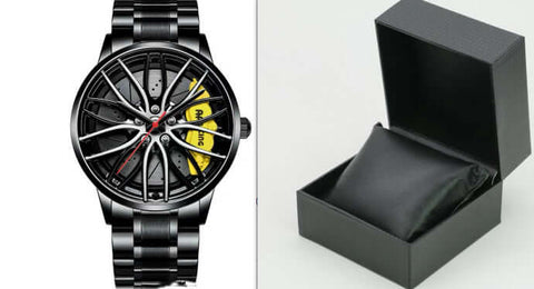 Automatic Movement Watch Waterproof Wheel Style Non-mechanical Watch - Believe Grace 