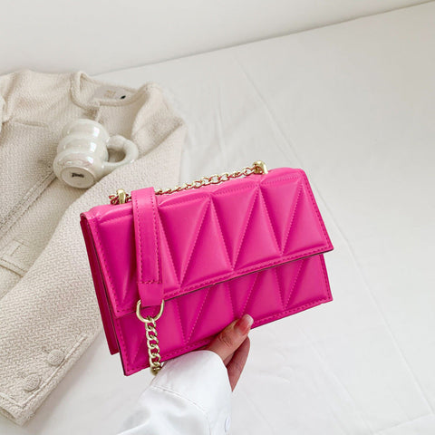Small Square Bags Fashion Chain Crossbody Shoulder Bag - Believe Grace 