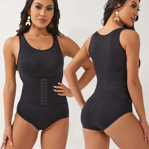 Cross-border Enhanced Buckle Shaping Clothing Women&#039;s Body Shaping Belly Shaping Clothing Body Shaping Clothing Triangle Body Shaping Clothing - Believe Grace 