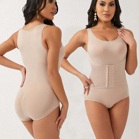 Cross-border Enhanced Buckle Shaping Clothing Women&#039;s Body Shaping Belly Shaping Clothing Body Shaping Clothing Triangle Body Shaping Clothing - Believe Grace 