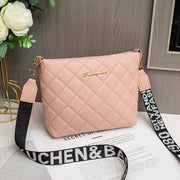 Small Messenger Bag For Women Trend Lingge Embroidery Female Shoulder Bags Fashion Chain Ladies Crossbody Purse - Believe Grace 