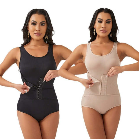 Cross-border Enhanced Buckle Shaping Clothing Women&#039;s Body Shaping Belly Shaping Clothing Body Shaping Clothing Triangle Body Shaping Clothing - Believe Grace 