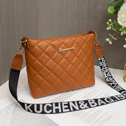 Small Messenger Bag For Women Trend Lingge Embroidery Female Shoulder Bags Fashion Chain Ladies Crossbody Purse - Believe Grace 