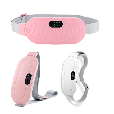 Electric Heating Pad Women Vibrator Period Pain Relief Device Menstrual Cramp Massager Blood Circulation Abdominal Belt Warmer  Believe Grace