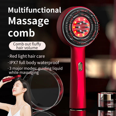 Massage Combs for The Scalp Scalp Massaging Brush Red Light Hair Comb Therapy Hair Oil Applicator for Anti-Hair Loss  Believe Grace