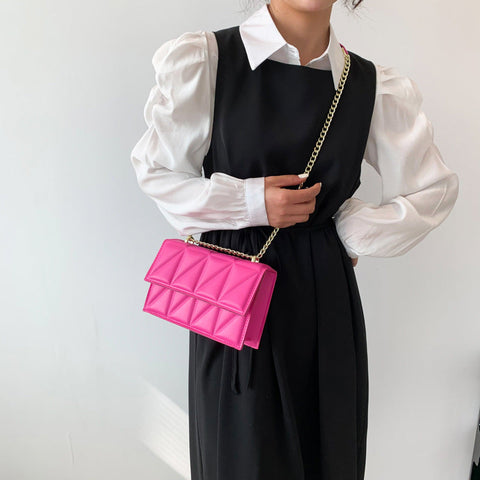 Small Square Bags Fashion Chain Crossbody Shoulder Bag - Believe Grace 