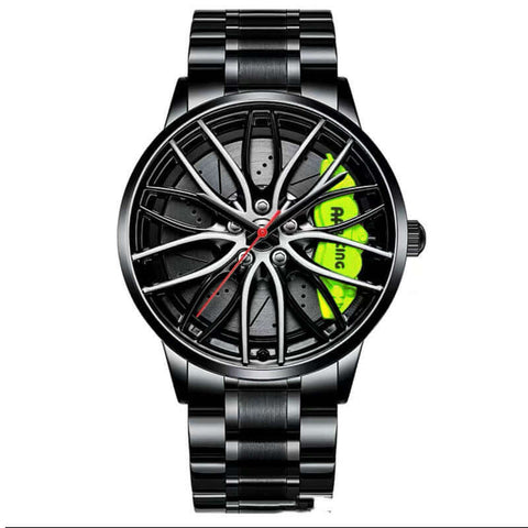 Automatic Movement Watch Waterproof Wheel Style Non-mechanical Watch - Believe Grace 