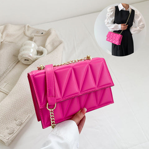 Small Square Bags Fashion Chain Crossbody Shoulder Bag - Believe Grace 