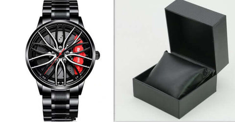 Automatic Movement Watch Waterproof Wheel Style Non-mechanical Watch - Believe Grace 