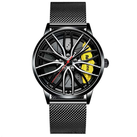 Automatic Movement Watch Waterproof Wheel Style Non-mechanical Watch - Believe Grace 